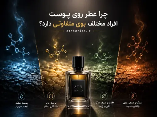 چرا عطر روی پوست افراد مختلف بوی متفاوتی دارد؟
